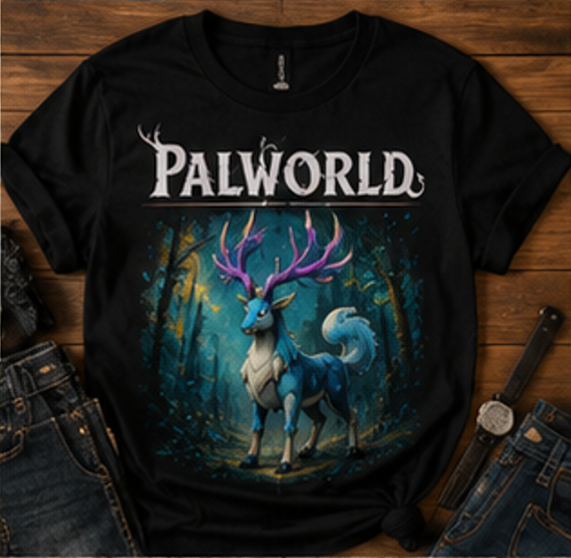 Eikthyrdeer Palworld T-Shirt | Premium Gaming Graphic Tee