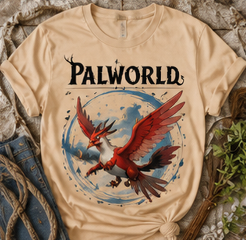 Ragnahawk Palworld T-Shirt | Premium Gaming Graphic Tee
