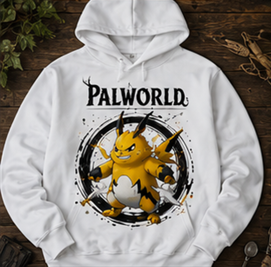 Grizzbolt Battle Hoodie | Premium Palworld Gaming Pullover