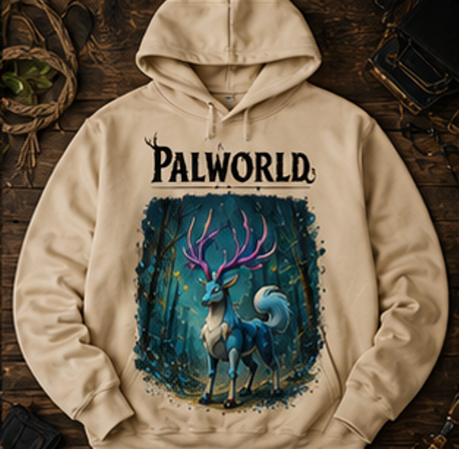 Eikthyrdeer Forest Guardian Hoodie | Premium Palworld Gaming Pullover