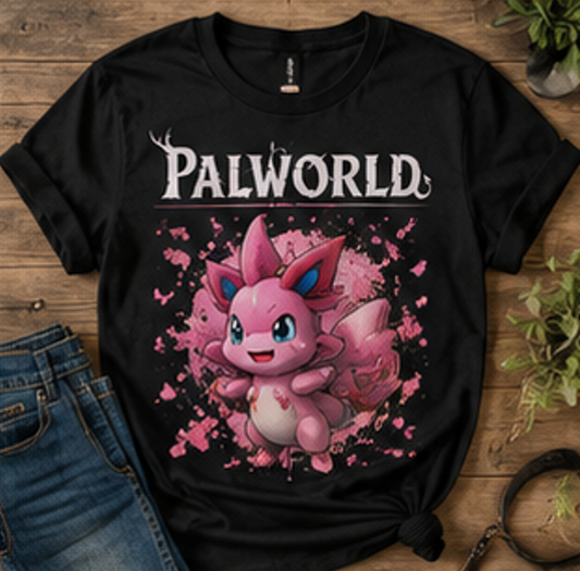 Pinky Palworld T-Shirt | Premium Gaming Graphic Tee
