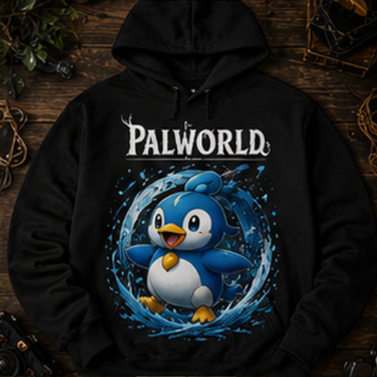 Pengullet Splash Hoodie | Premium Palworld Gaming Pullover