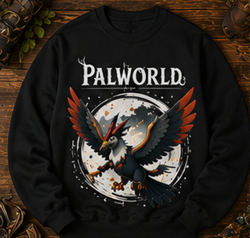 Beakon Sky Guardian Sweatshirt | Premium Palworld Gaming Crewneck