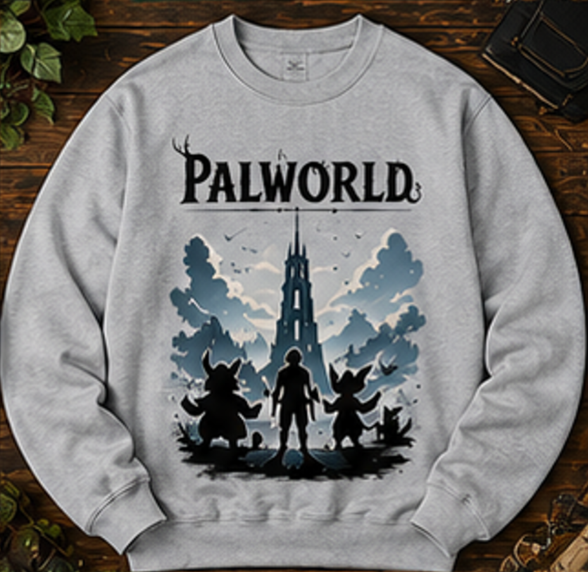 Palworld Adventure Crewneck | Premium Gaming Sweatshirt
