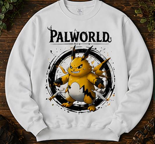 Grizzbolt Donnerkeil Crewneck | Premium Palworld Gaming Sweatshirt
