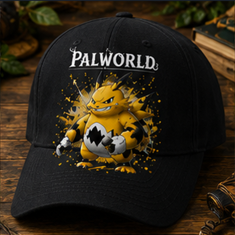 Grizzbolt Electric Force Cap | Premium Palworld Baseball Hat