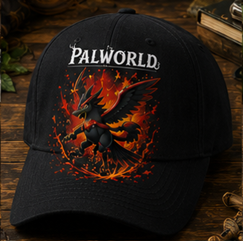 Ragnahawk Palworld Cap | Premium Gaming Baseball Hat