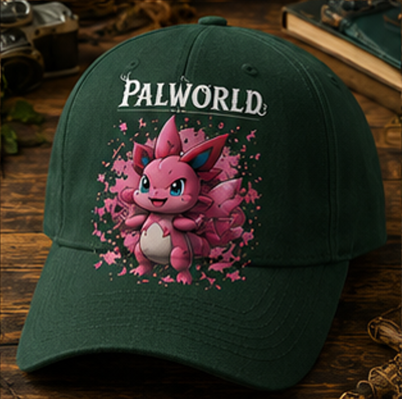 Casquette Foxparks Palworld | Casquette de baseball de jeu premium