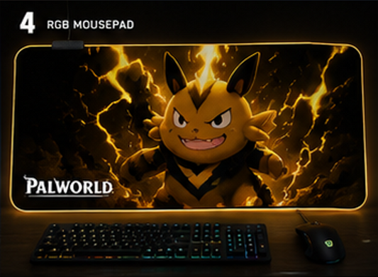 Palworld Sparkit RGB Mouse Pad | XXL Gaming Desk Mat