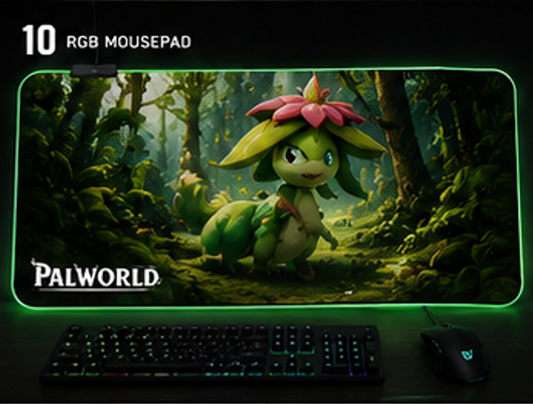 Palworld Petallia RGB Mouse Pad | XXL Gaming Desk Mat