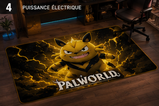 Grizzbolt Thunder Rug | Palworld Gaming Floor Mat & Area Rug
