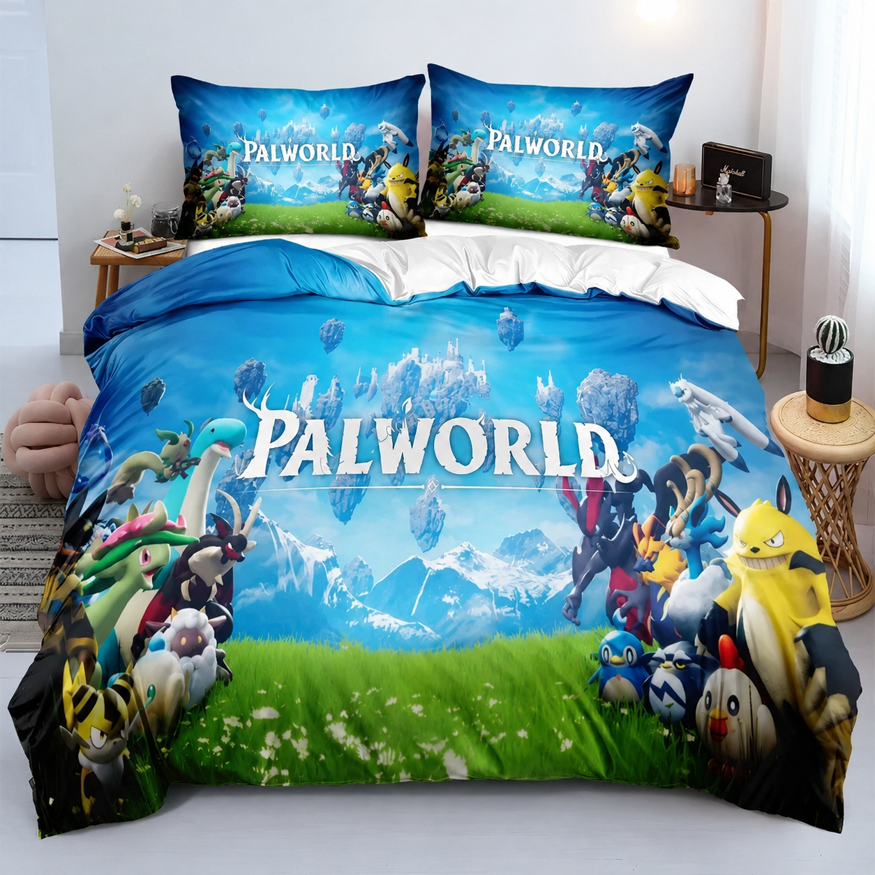 Palworld Bedding Set | Premium Duvet Cover & Pillowcase Set