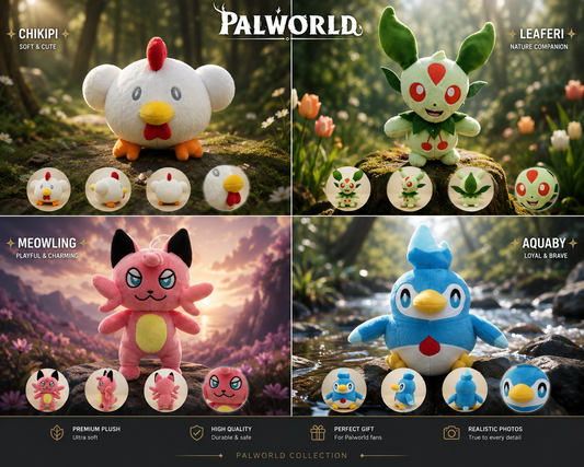 Character Plush | Palworld Soft Stuffed Animal & Collectible Toy