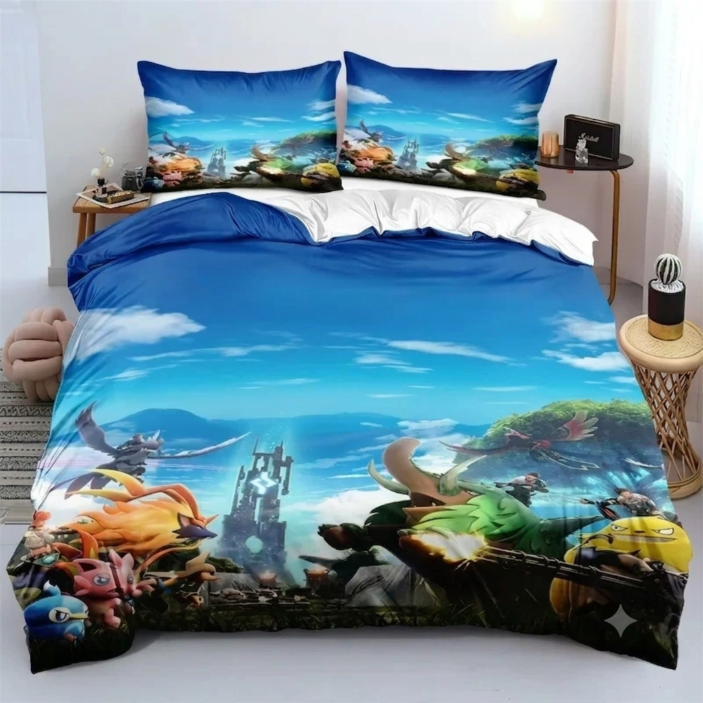 Palworld Bedding Set | Premium Duvet Cover & Pillowcase Set