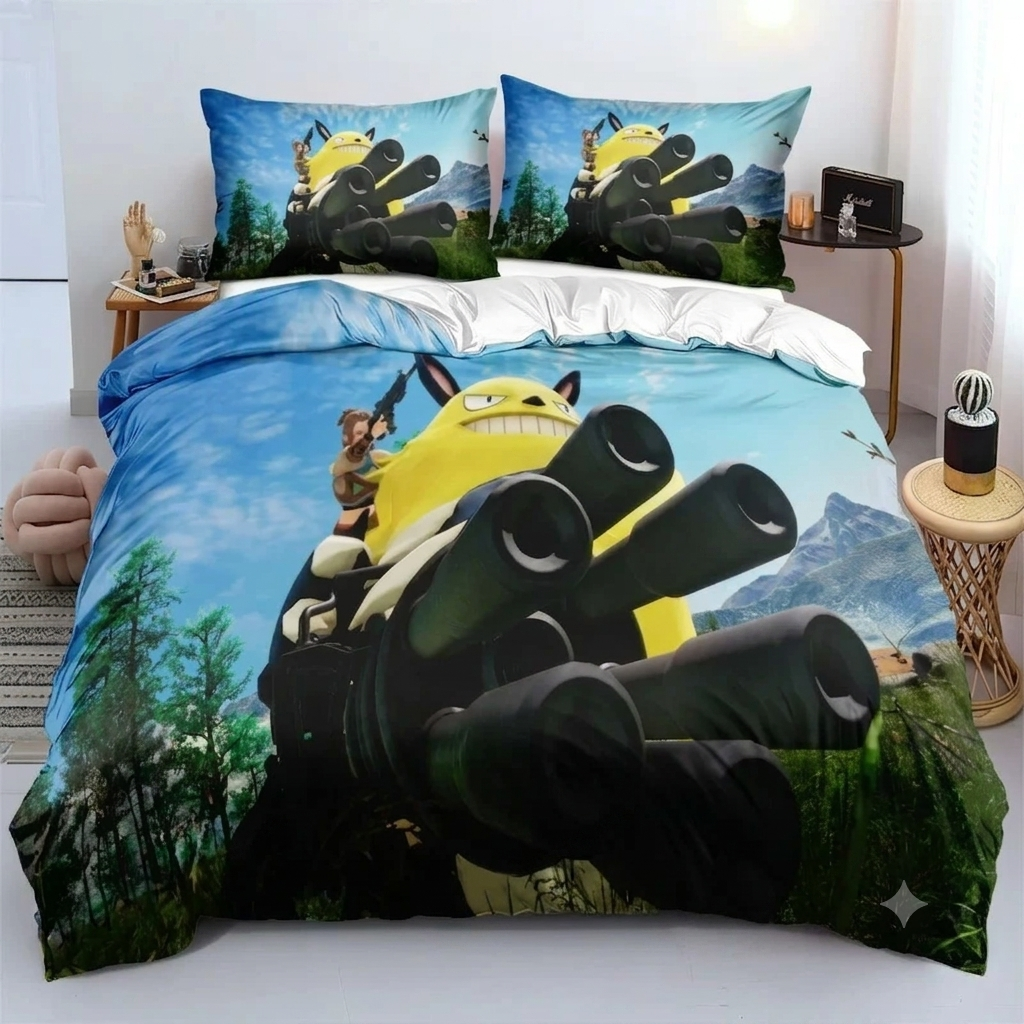 Palworld Bedding Set | Premium Duvet Cover & Pillowcase Set