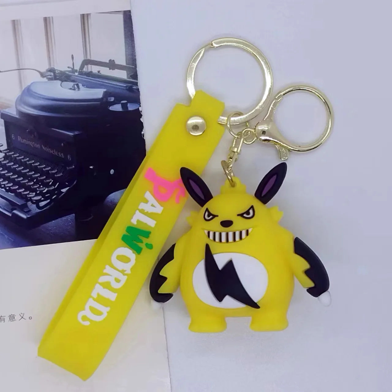 Palworld Cartoon Keychain | Cute Gaming PVC Keyring