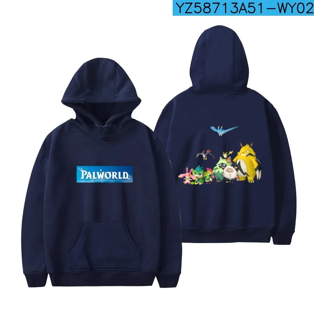 Palworld Character Hoodie | Cute Gaming Sweatshirt