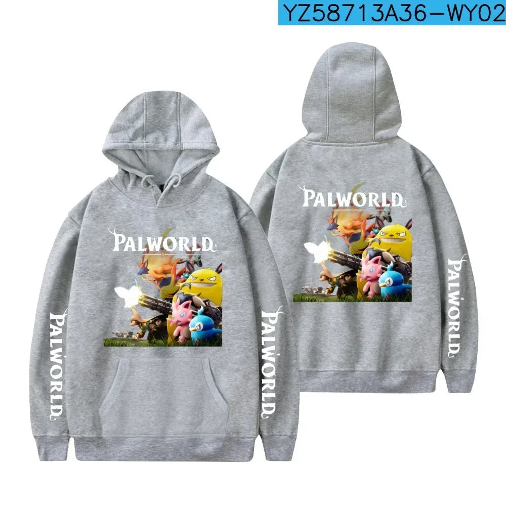 Palworld Character Hoodie | Cute Gaming Sweatshirt