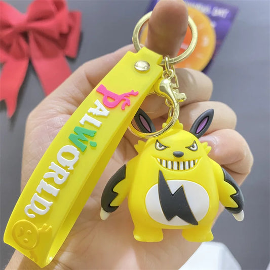 Palworld Cartoon Figure Keychain | Cute PVC Gaming Keyring