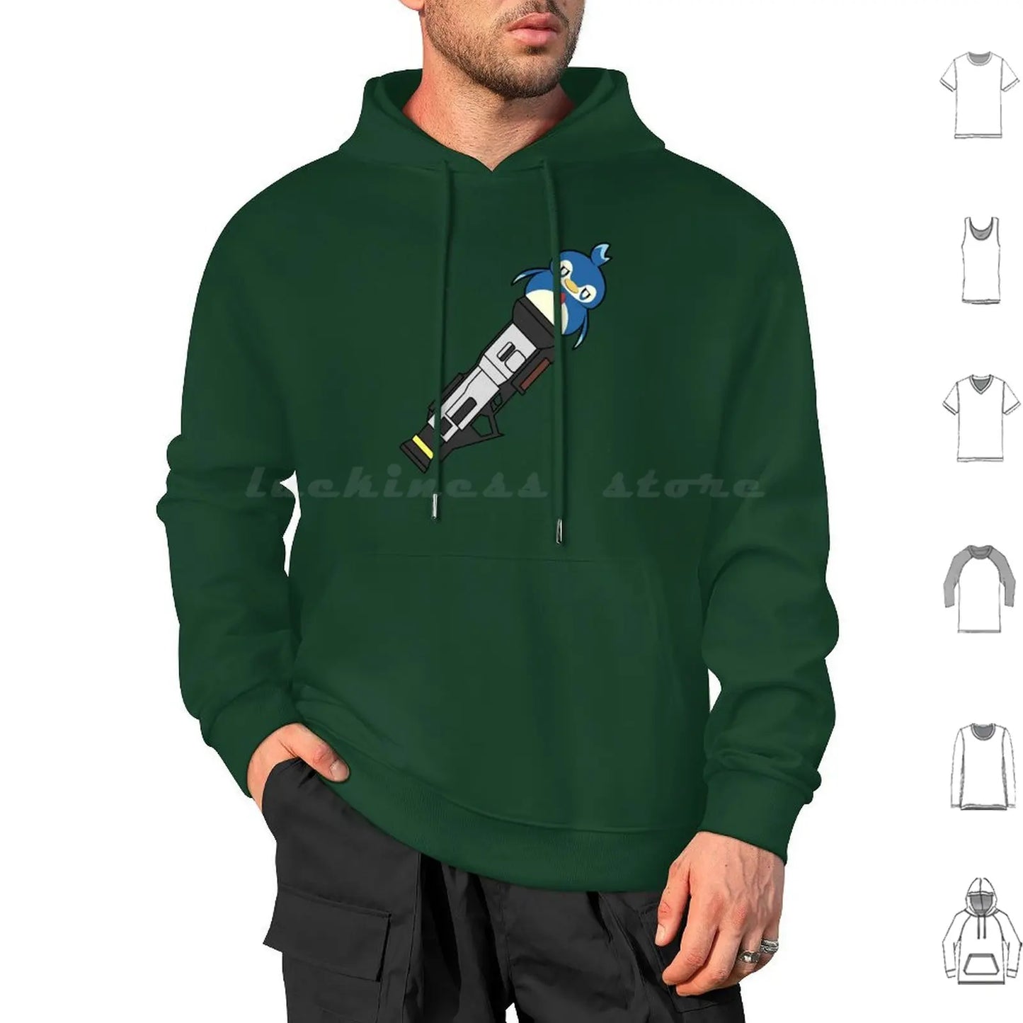 Pengullet Cannon Palworld Hoodie | Gaming Sweatshirt