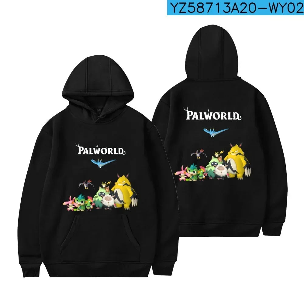 Palworld Character Hoodie | Cute Gaming Sweatshirt