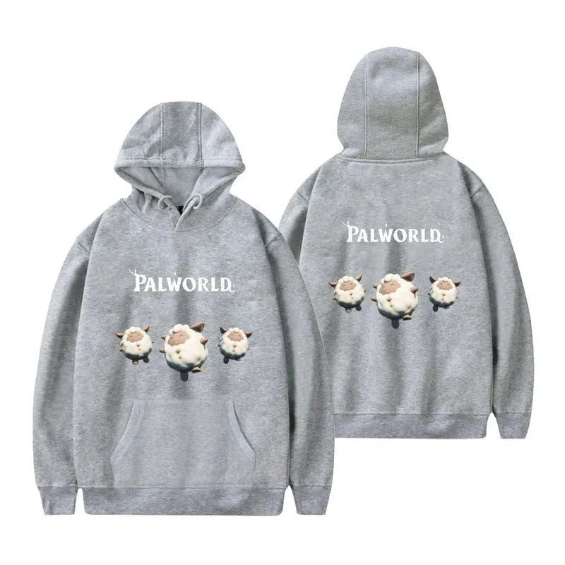 Palworld Cartoon Hoodie | Cute Gaming Streetwear Sweatshirt