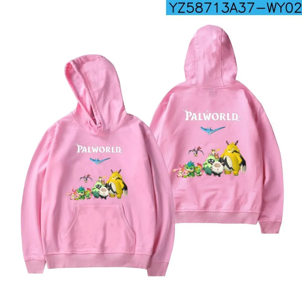 Palworld Character Hoodie | Cute Gaming Sweatshirt