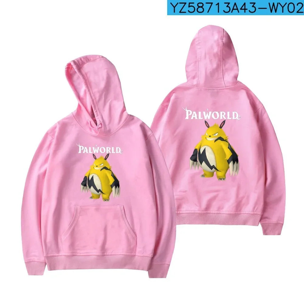 Palworld Character Hoodie | Cute Gaming Sweatshirt