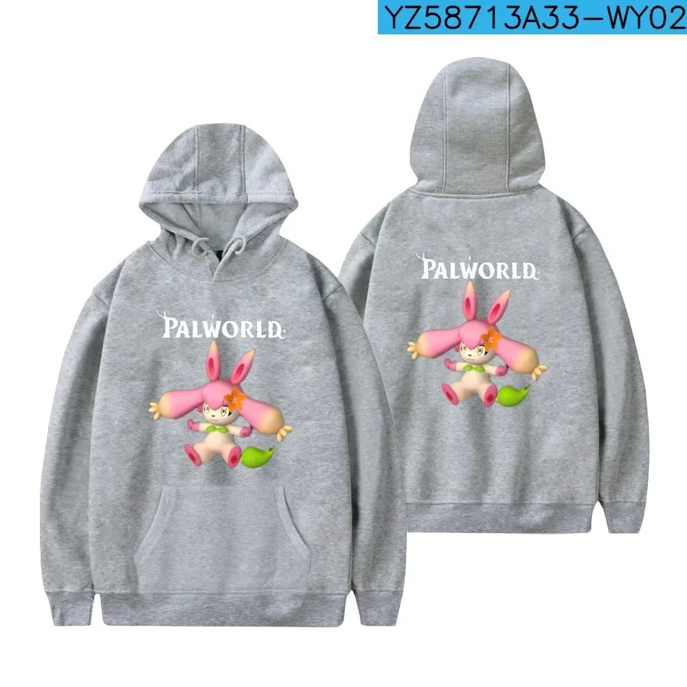 Palworld Character Hoodie | Cute Gaming Sweatshirt