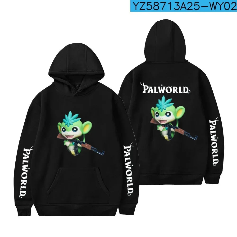 Palworld Character Hoodie | Cute Gaming Sweatshirt