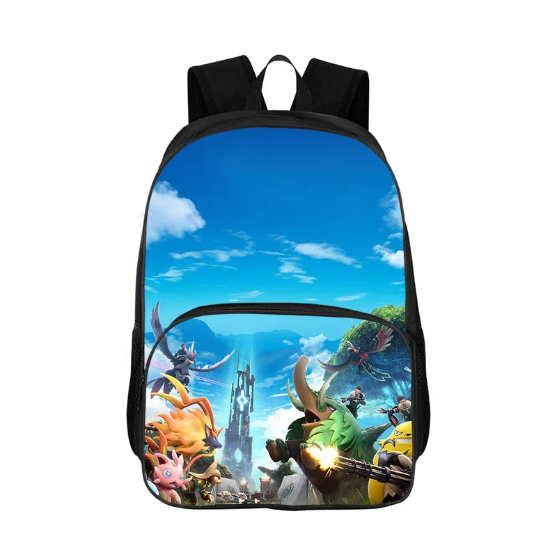 Palworld 3D Backpack | Gaming School Bag