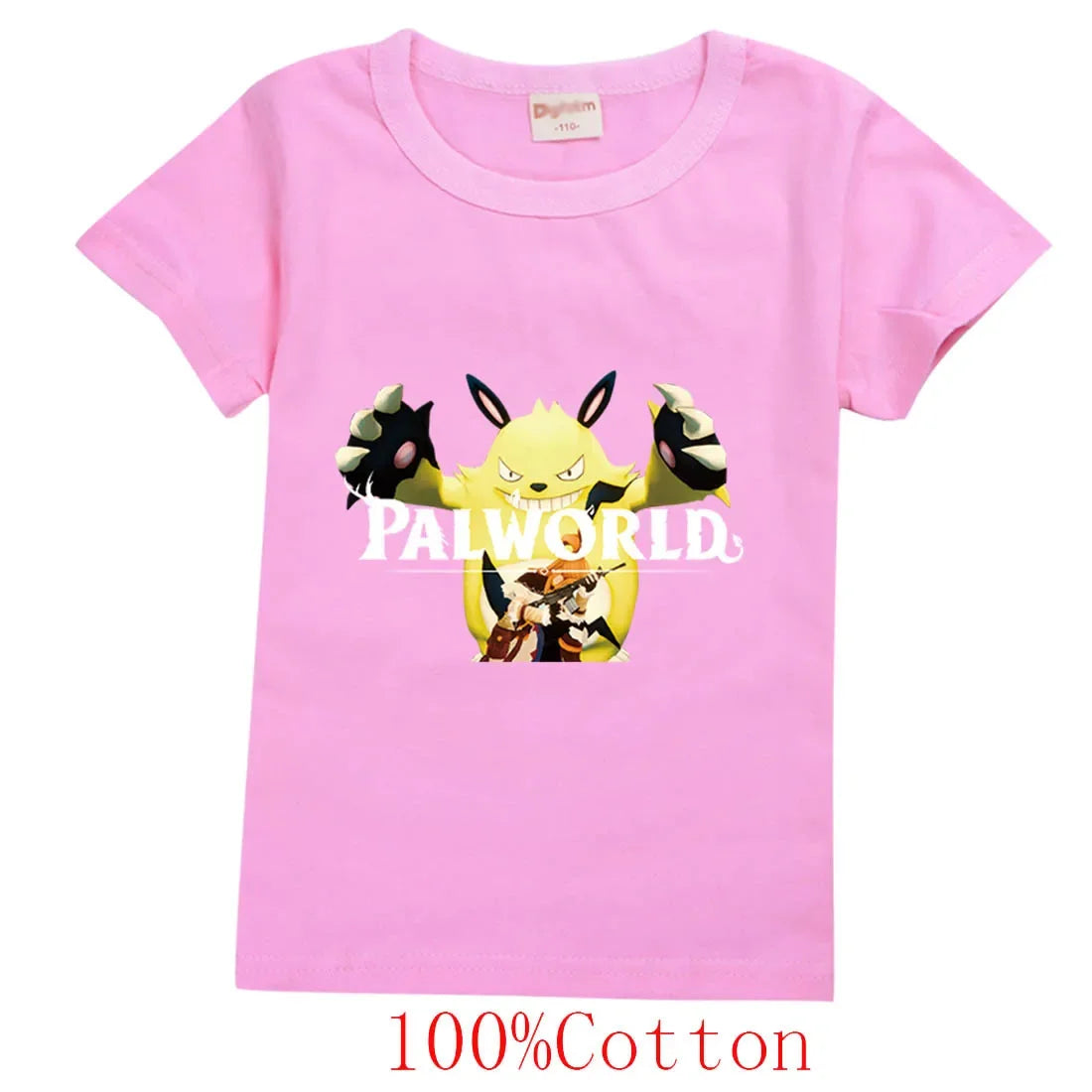 Palworld Kids T-Shirt | Cartoon Gaming Short Sleeve Tee