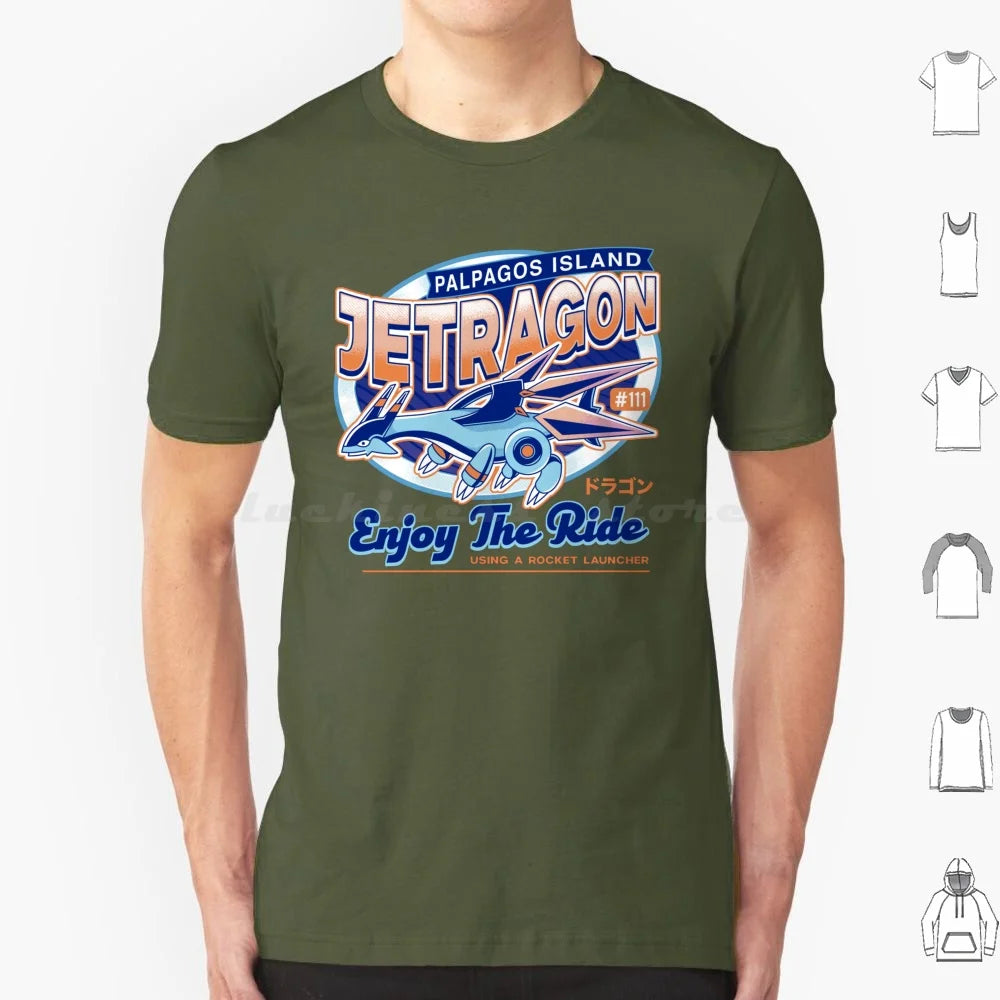 Jetragon Palworld T-Shirt | 100% Cotton Gamer Tee