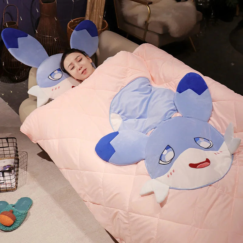 Palworld Cute Plush Pillow Blanket | Gaming Gift