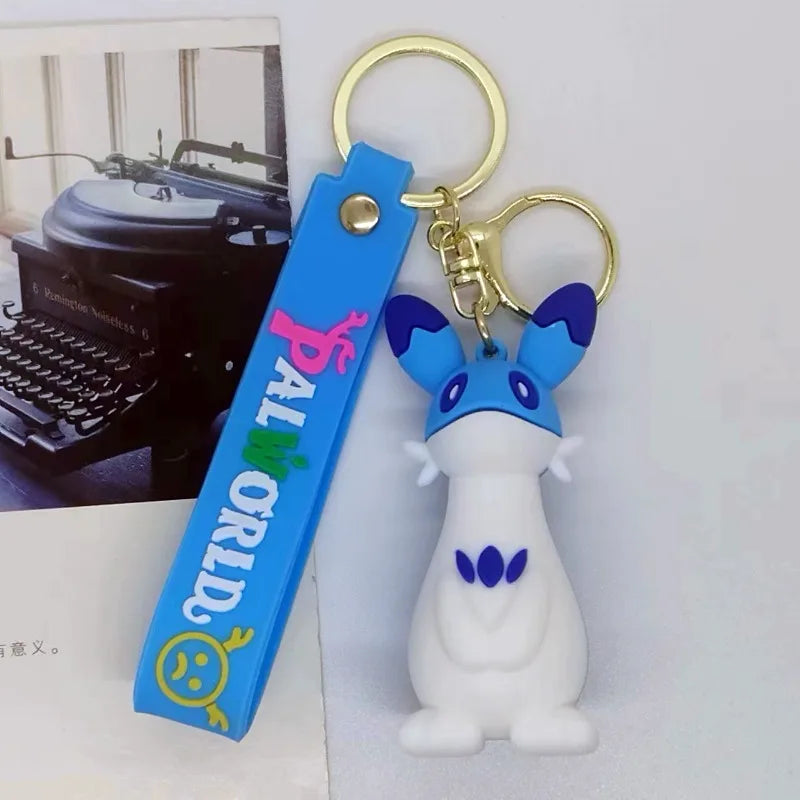 Palworld Cartoon Keychain | Cute Gaming PVC Keyring