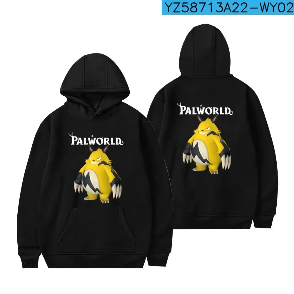 Palworld Cartoon Hoodie | Cute Gaming Streetwear Sweatshirt