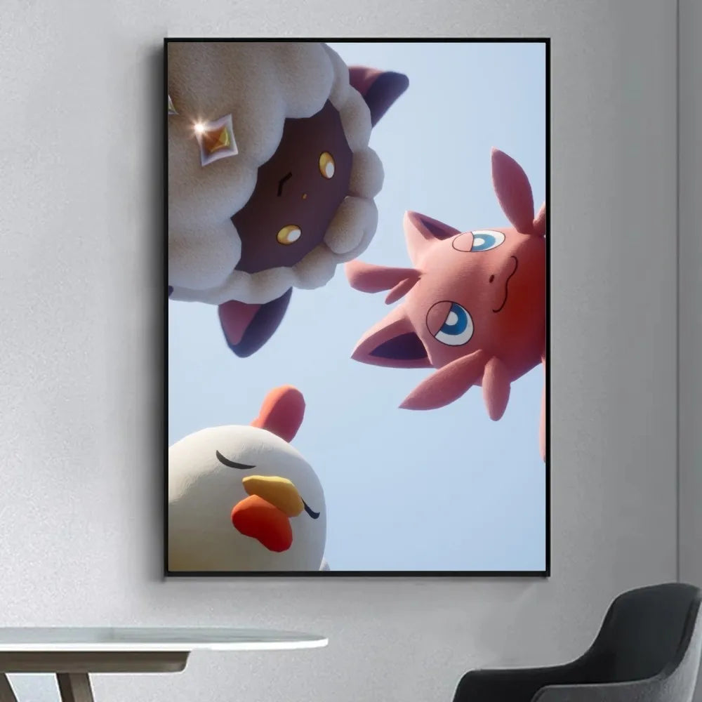 Palworld Poster | Gaming Wall Art Decoration for Room