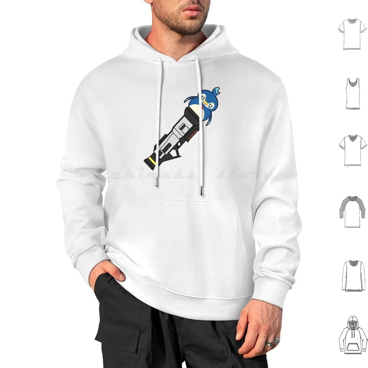 Pengullet Cannon Palworld Hoodie | Gaming Sweatshirt