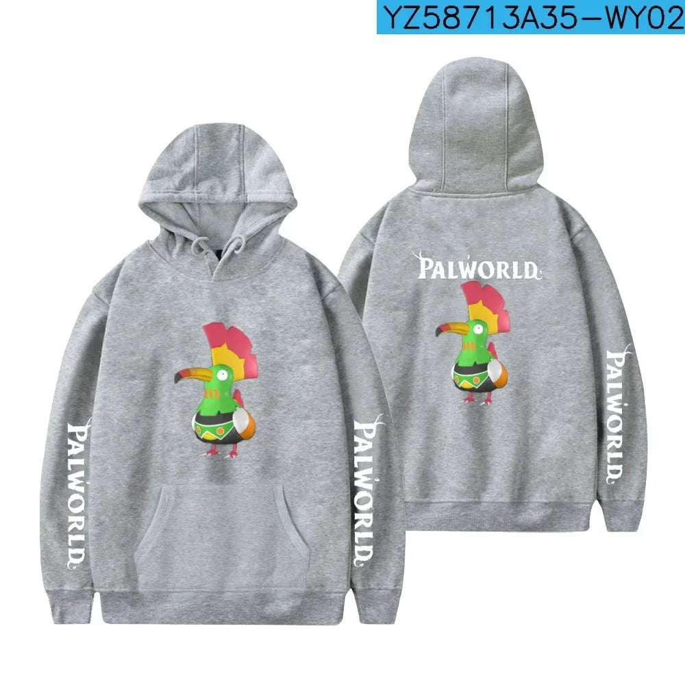 Palworld Cartoon Hoodie | Cute Gaming Streetwear Sweatshirt