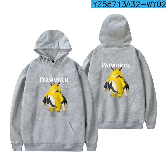 Palworld Cartoon Hoodie | Cute Gaming Streetwear Sweatshirt