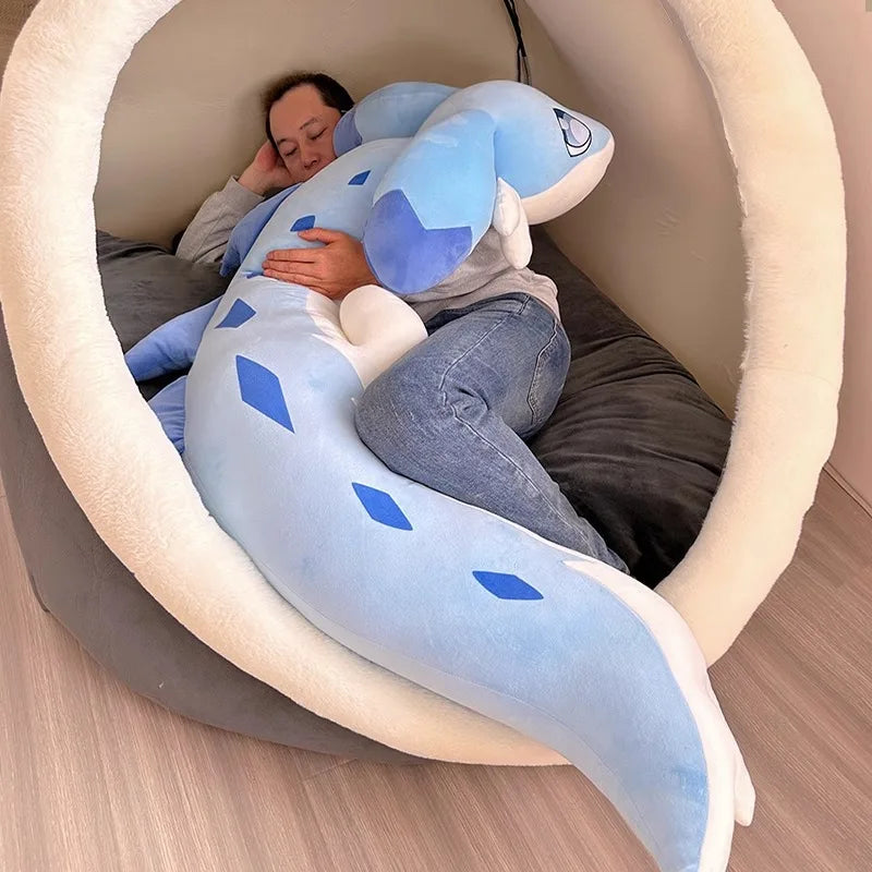 Palworld Blue Plush Toy | Cute 120/160cm Gaming Pillow