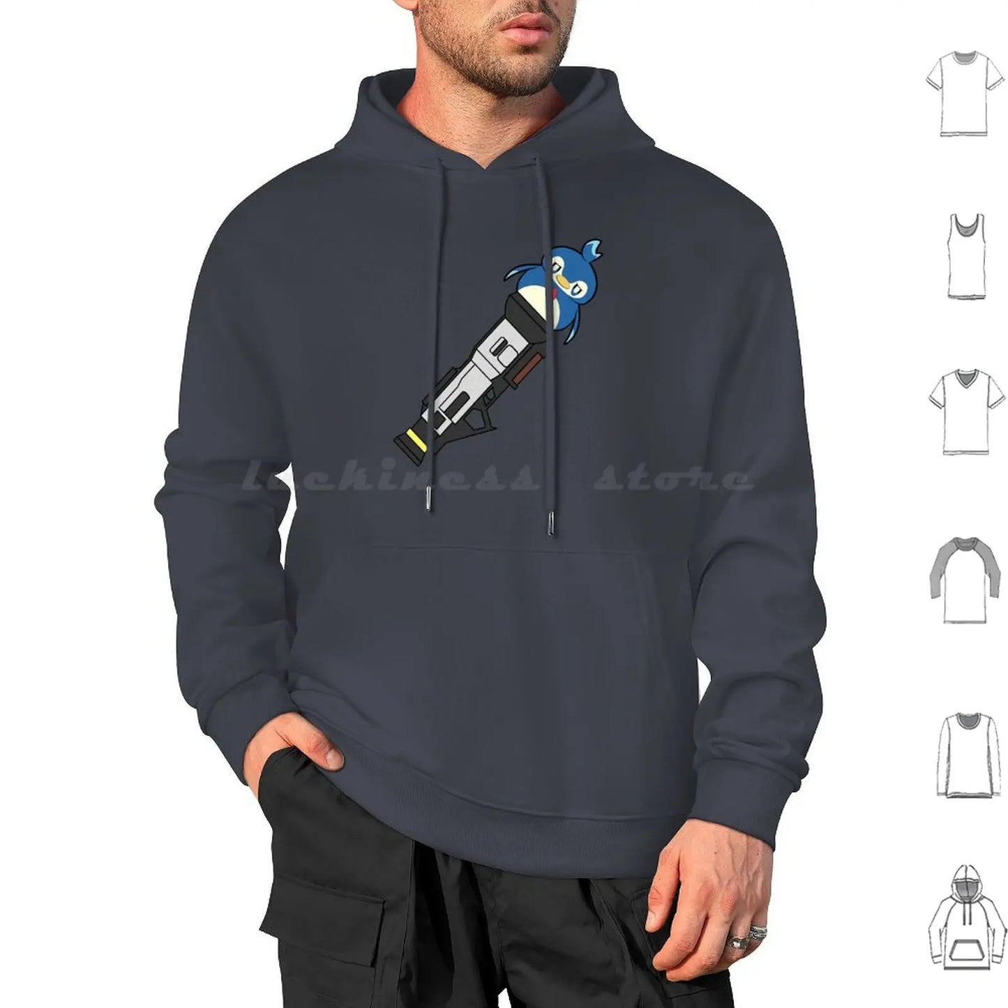 Pengullet Cannon Palworld Hoodie | Gaming Sweatshirt