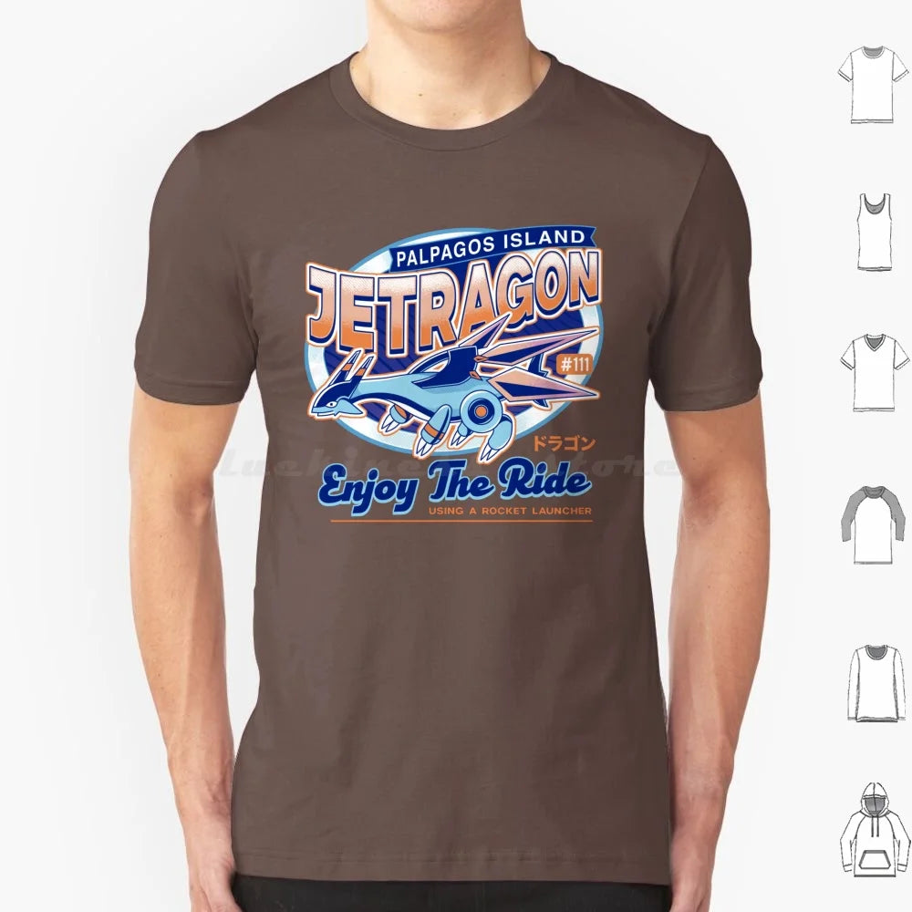 Jetragon Palworld T-Shirt | 100% Cotton Gamer Tee