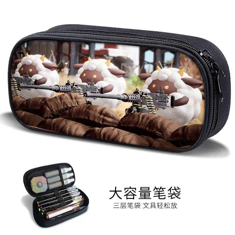 Palworld Pencil Case | Large Capacity Gaming Stationery & Storage Bag