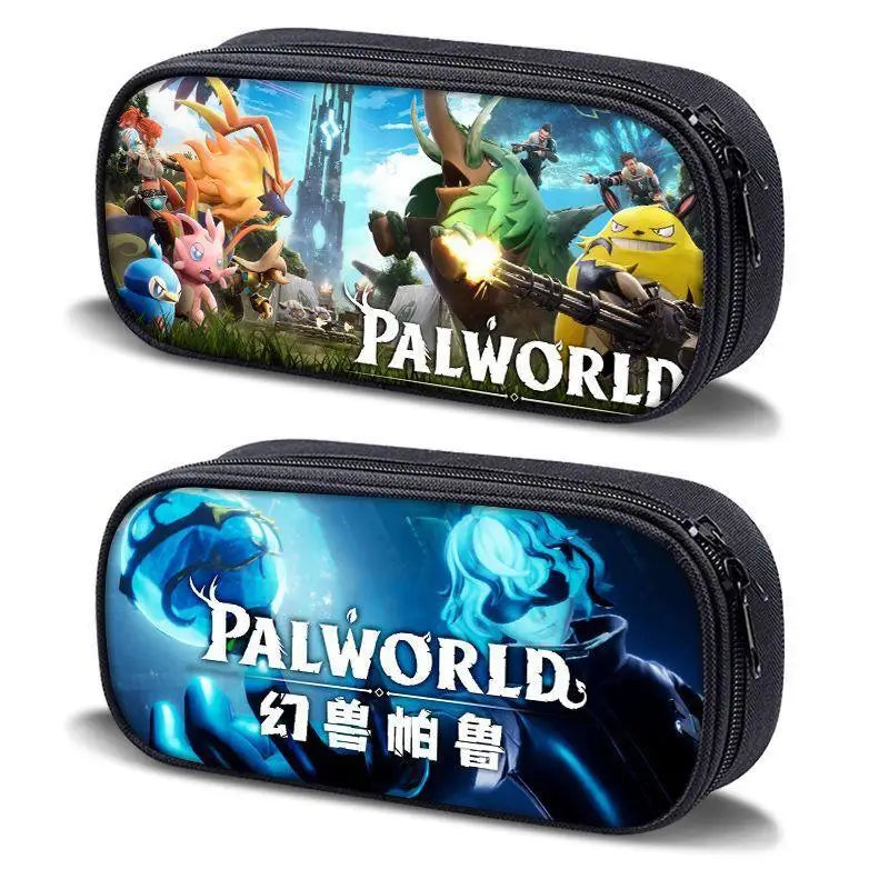 Palworld Pencil Case | Large Capacity Gaming Stationery & Storage Bag