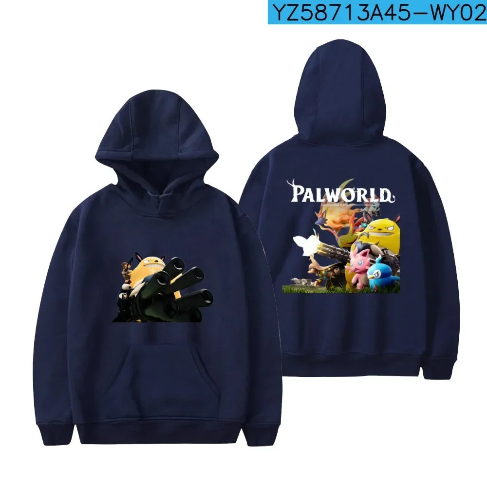 Palworld Character Hoodie | Cute Gaming Sweatshirt