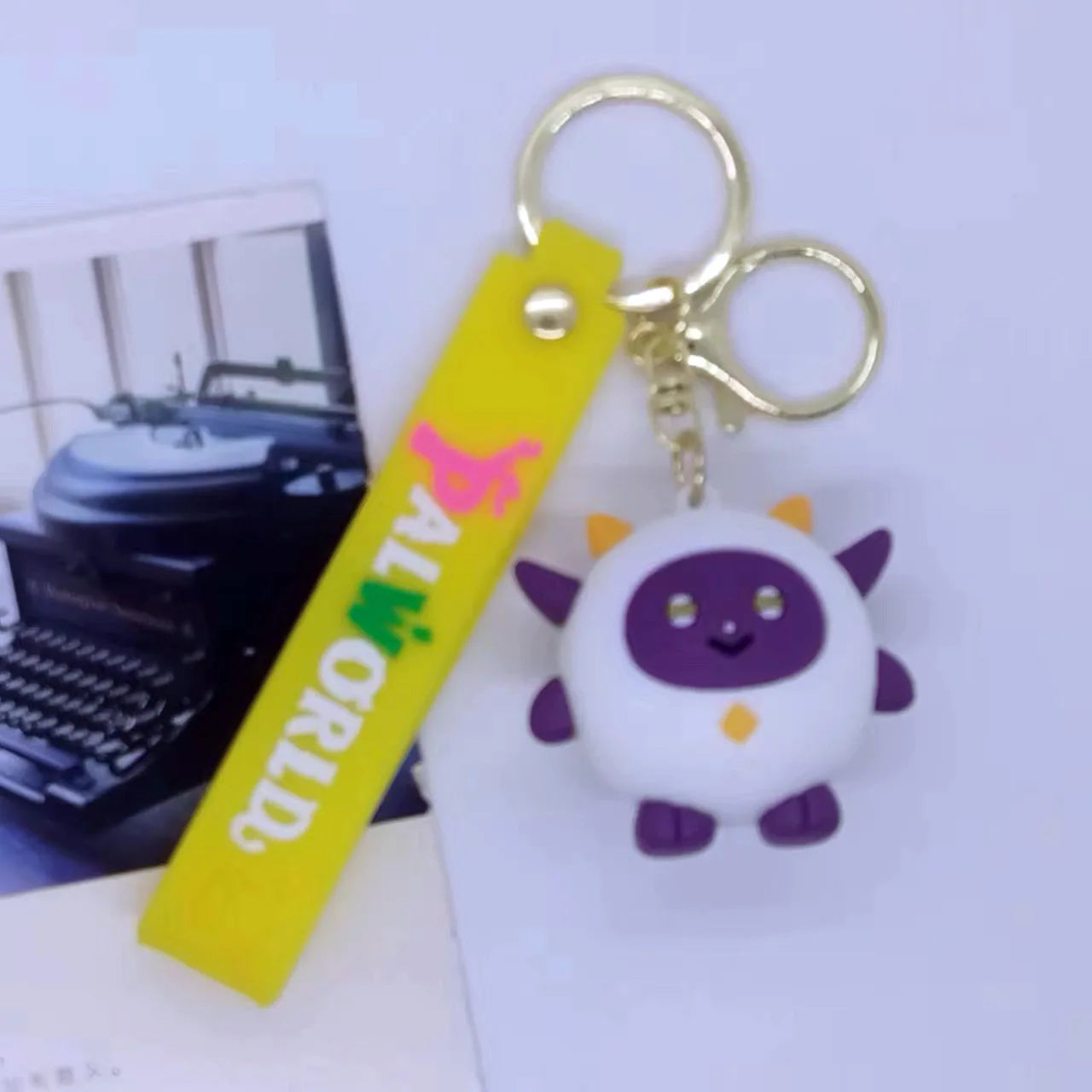 Palworld Cartoon Keychain | Cute Gaming PVC Keyring