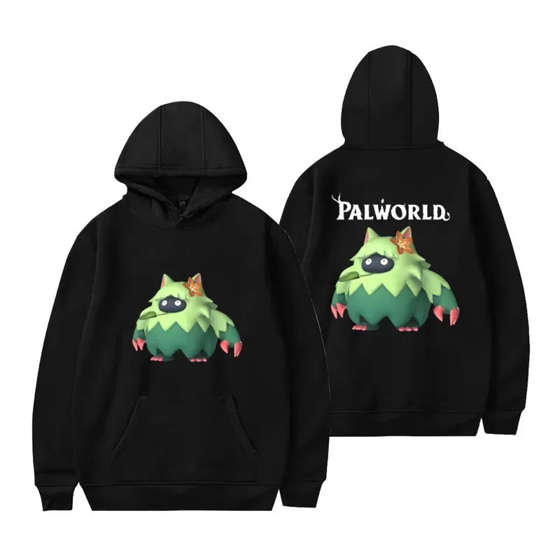 Palworld Cartoon Hoodie | Cute Gaming Streetwear Sweatshirt