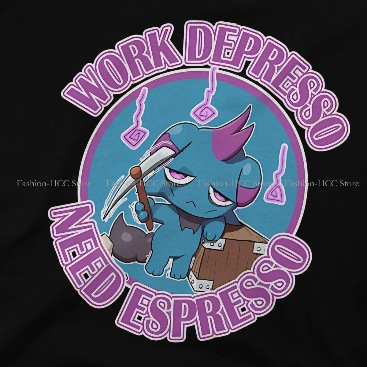 Depresso Need Espresso T-Shirt | Palworld Gamer Tee