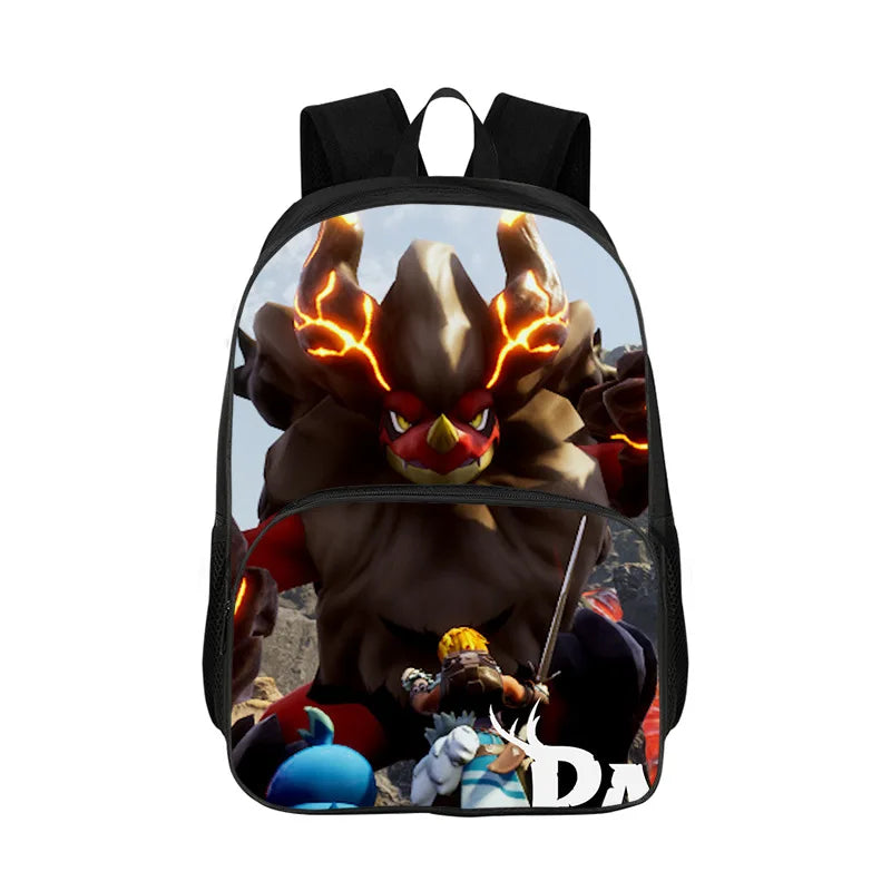 Palworld 3D Backpack | Gaming School Bag